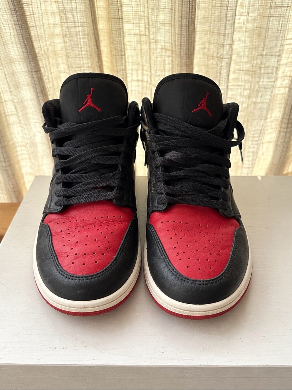 Nike Air Jordan 1 low bred toe 2.0 size 11